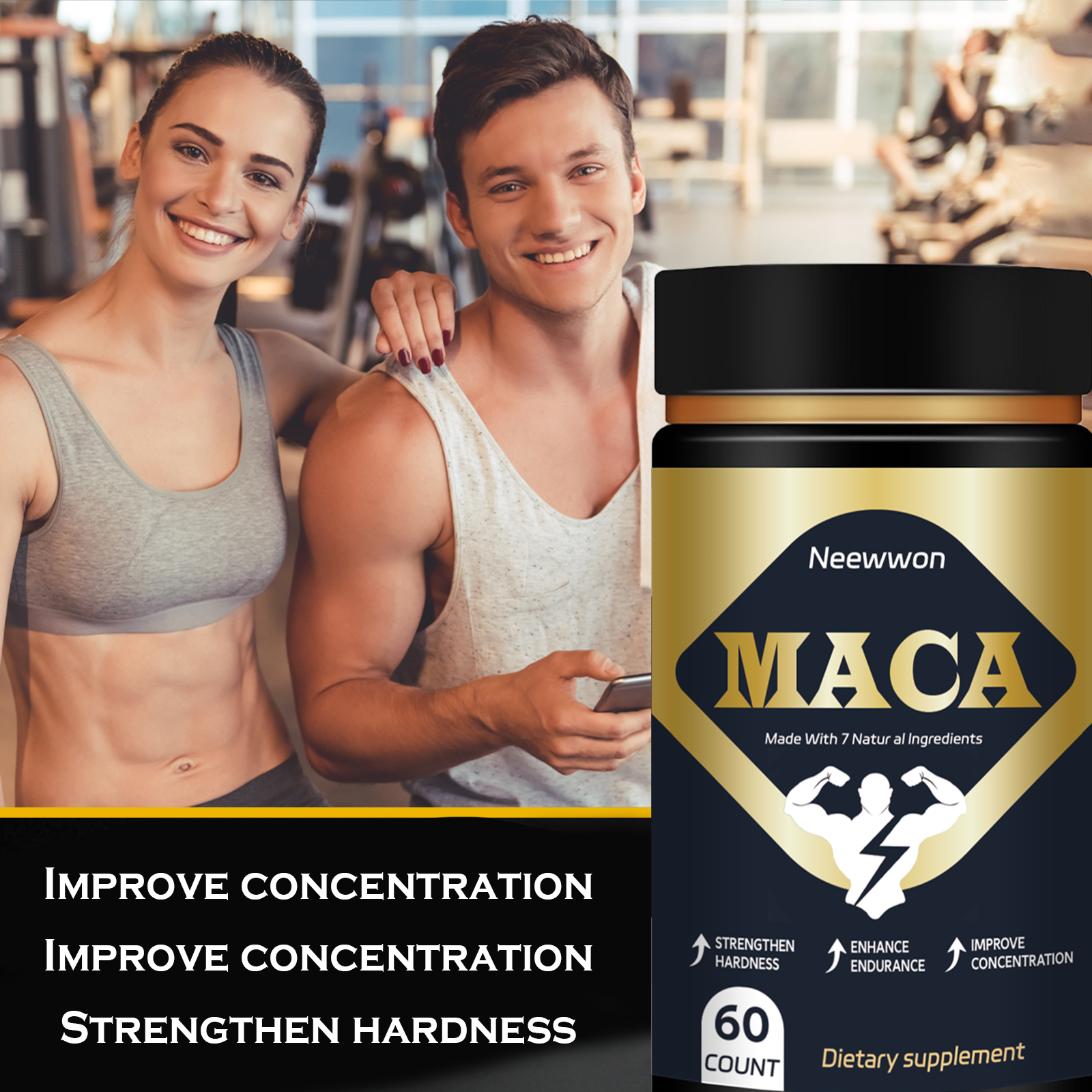 Health Wellness Day - Neewwon Suplemento de Raiz de Maca