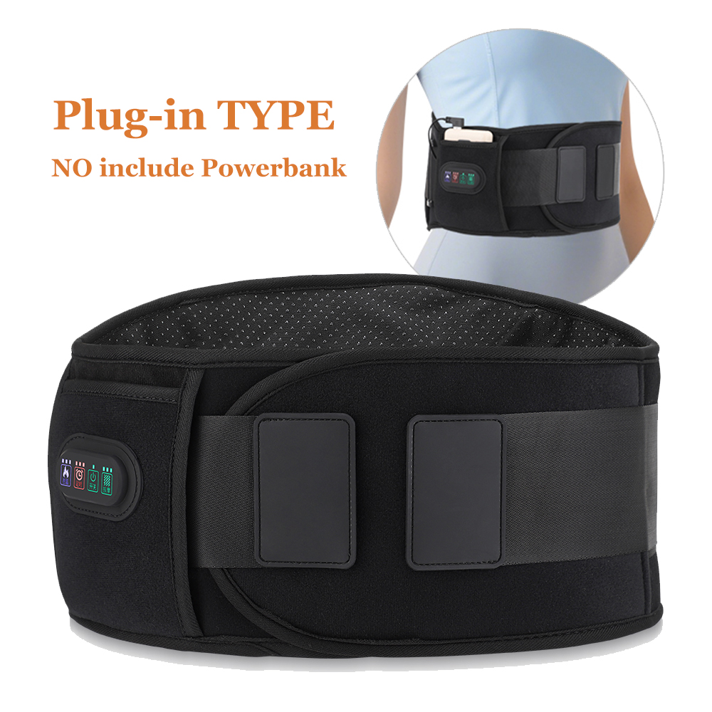 Back Stretcher Lumbar - Massageador de Cintura Portátil 5V com