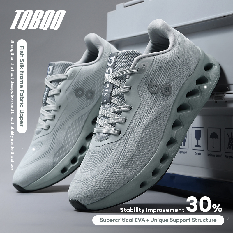 Balance Cushion Disc - Tênis de corrida leve masculino antiderrapante
