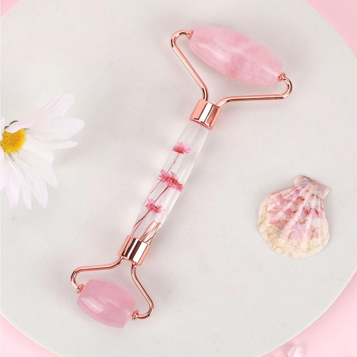 Jade Gua Sha Tool - Rolo de jade natural massageador para