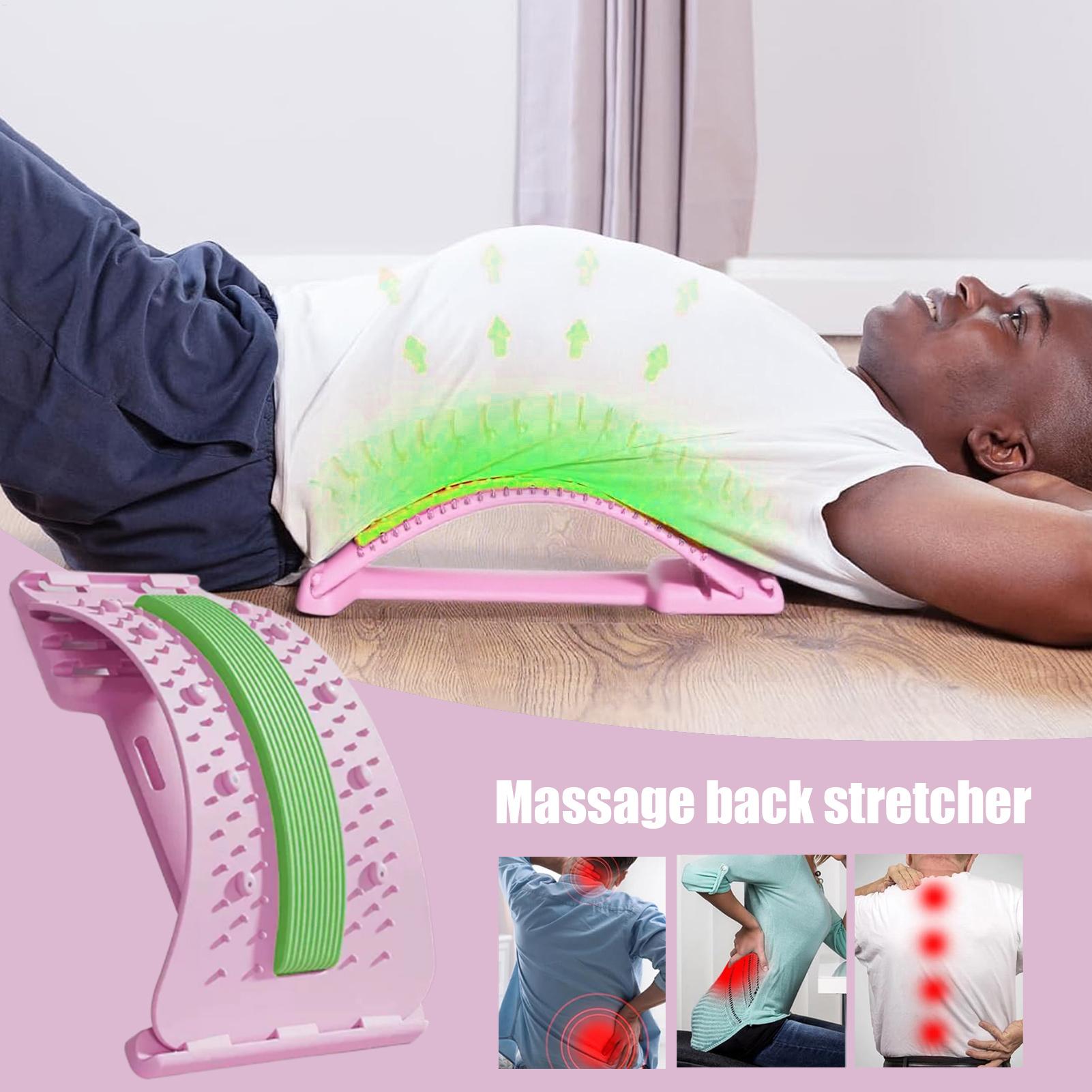 Maca traseira de 3 níveis ajus - Back Stretcher Lumbar avaliação e preço