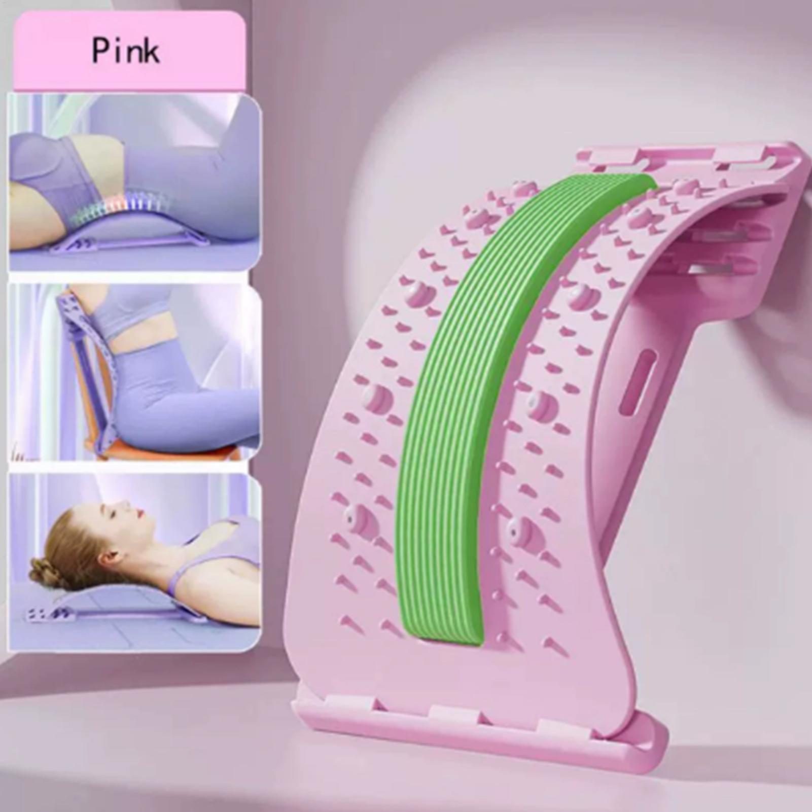 Maca traseira de 3 níveis ajus - Back Stretcher Lumbar avaliação e preço