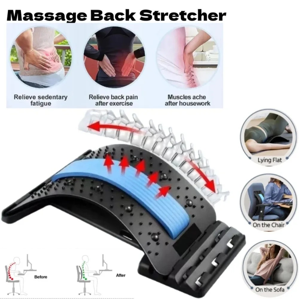 Esticador de Costas Lombar com - Back Stretcher Lumbar avaliação e preço
