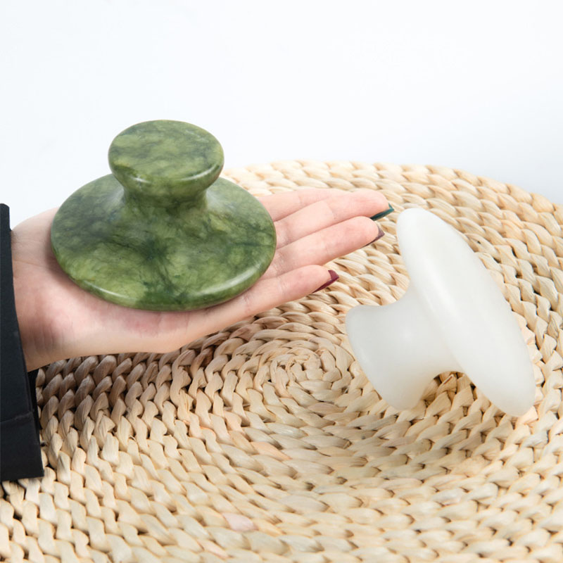 Massageador de cabeça de cogum - Jade Gua Sha Tool avaliação e preço