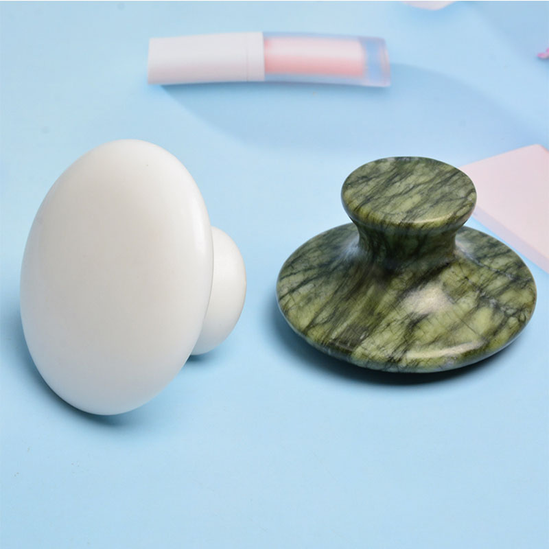 Massageador de cabeça de cogum - Jade Gua Sha Tool avaliação e preço