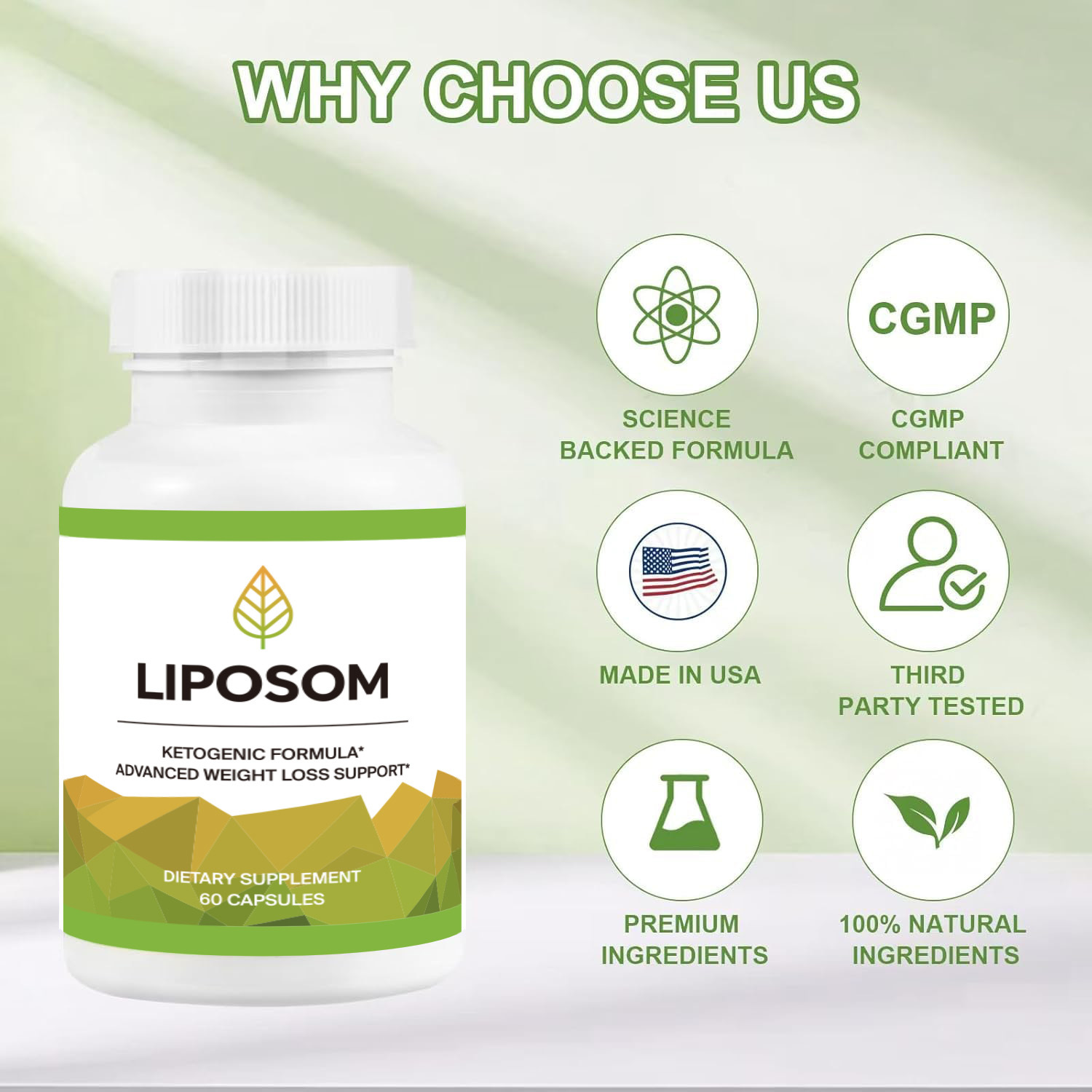 60 cápsulas Lipozem dos pces - - Health Wellness Day avaliação e preço