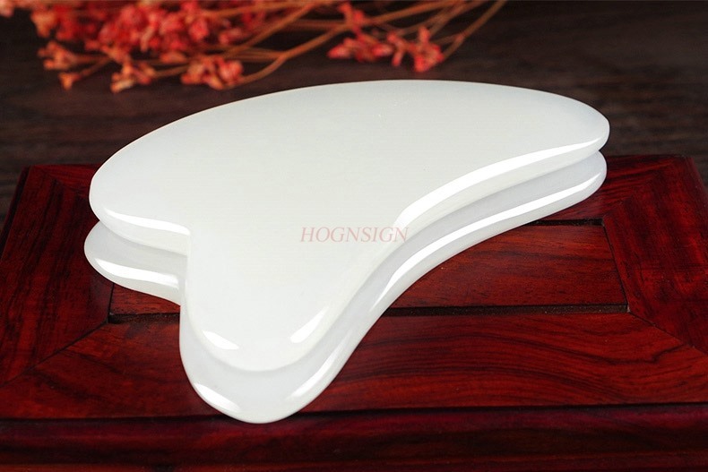 Placa de barbear facial jade n - Jade Gua Sha Tool avaliação e preço