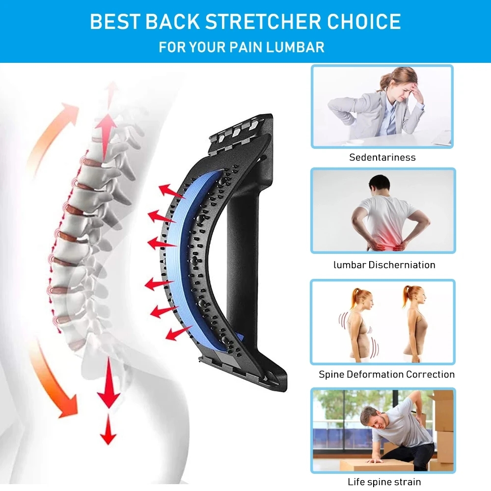 Massageador Magnético para Cos - Back Stretcher Lumbar avaliação e preço