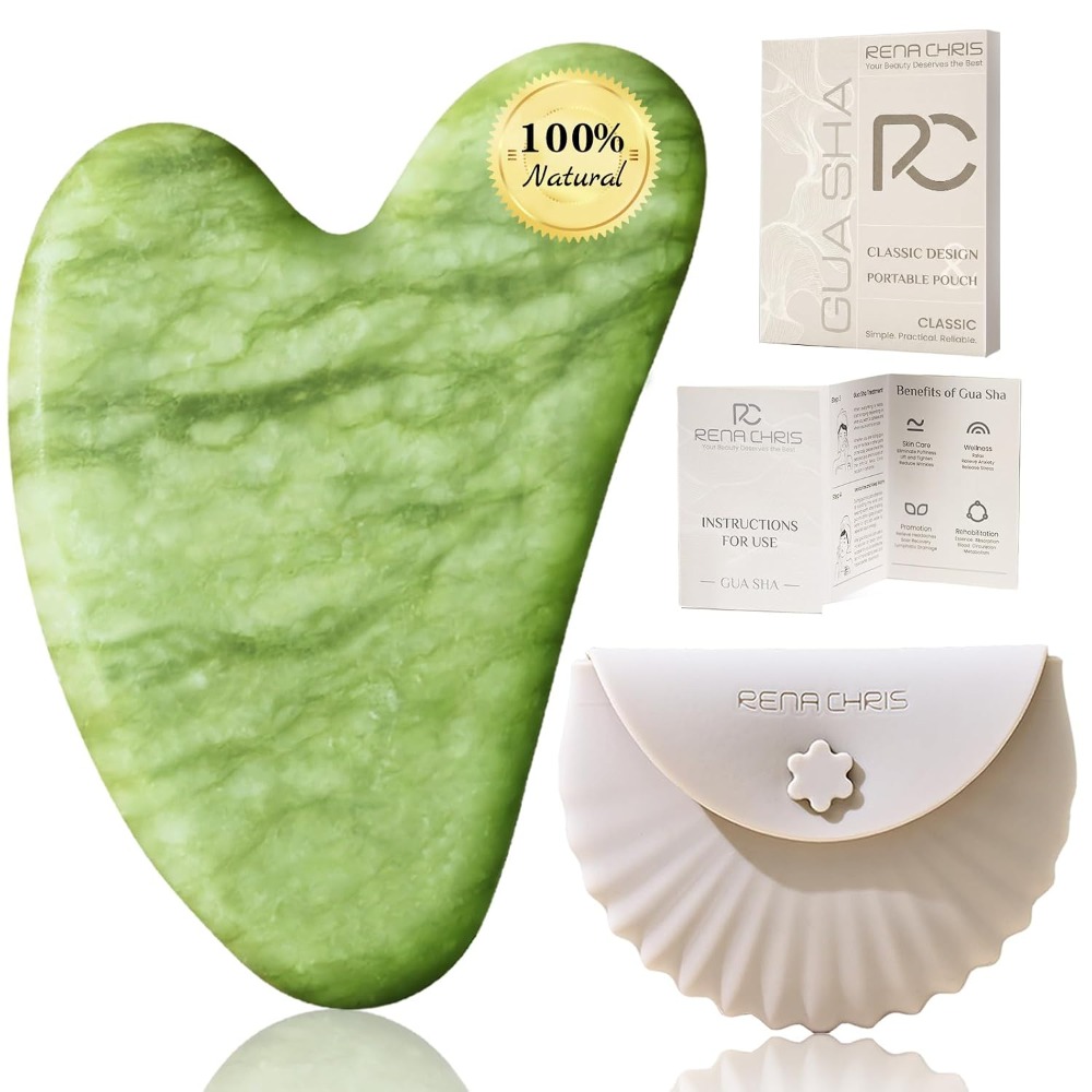 Ferramenta Facial Gua Sha de J - Jade Gua Sha Tool avaliação e preço