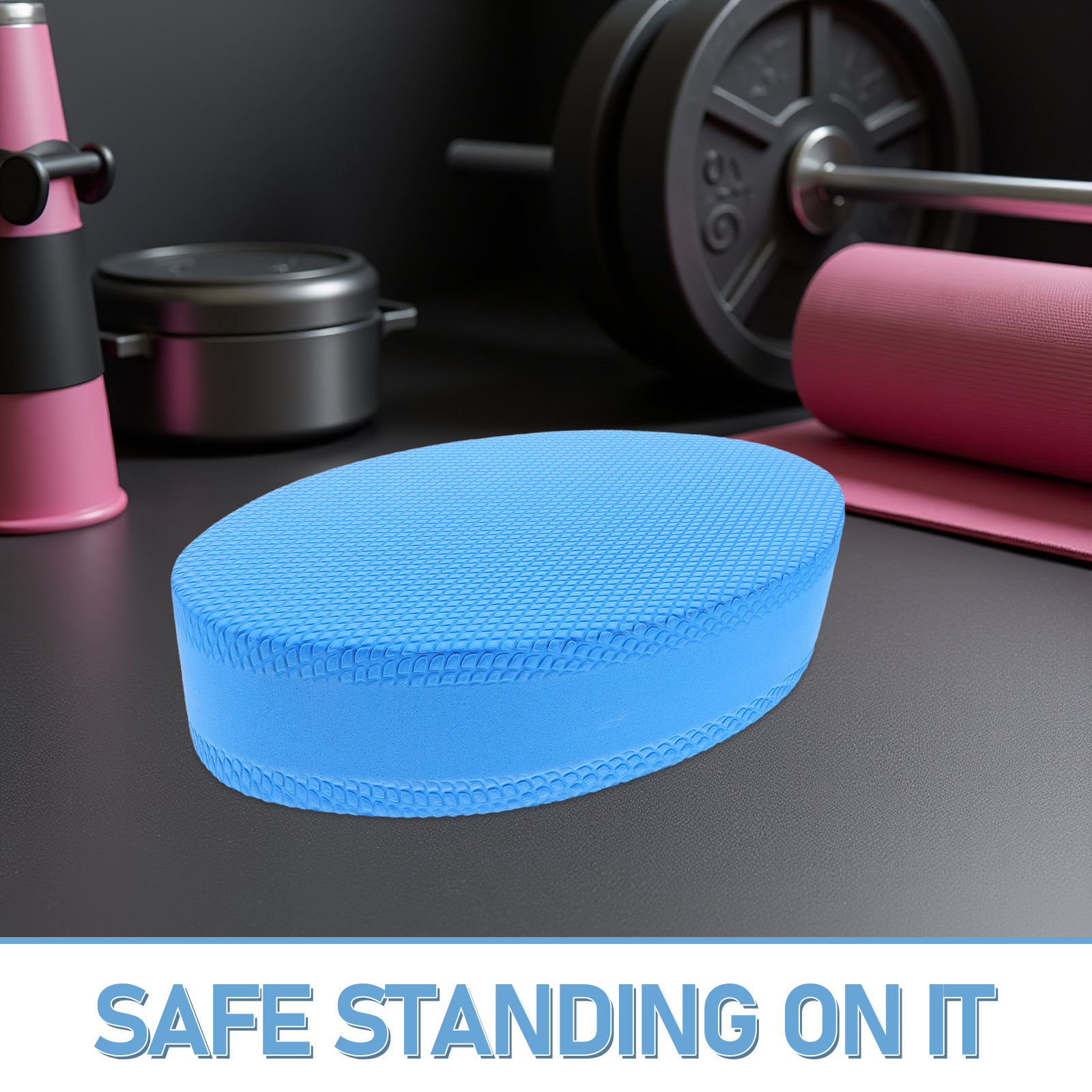 Disco de Equilíbrio Azul TPE A - Balance Cushion Disc avaliação e preço