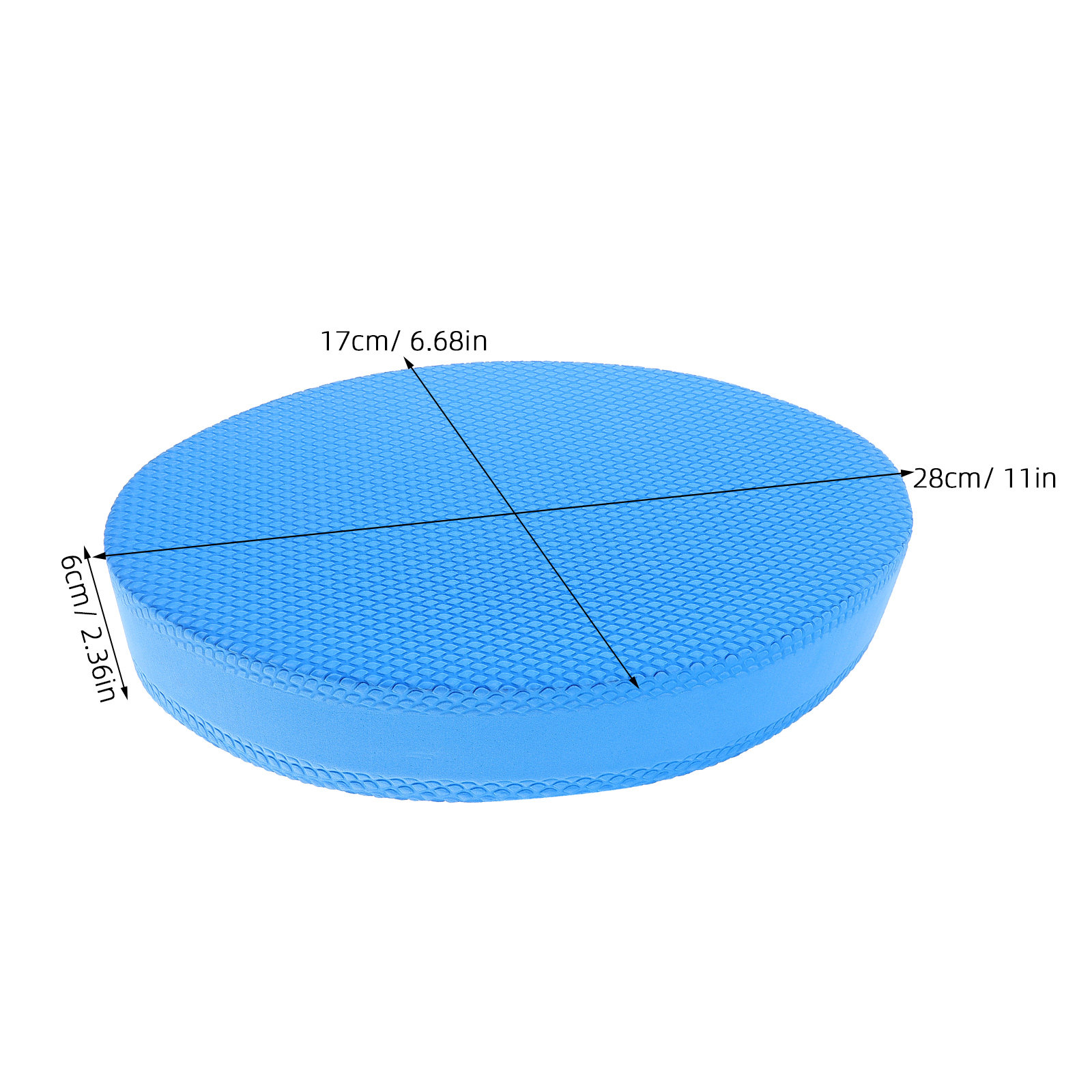 Disco de Equilíbrio Azul TPE A - Balance Cushion Disc avaliação e preço