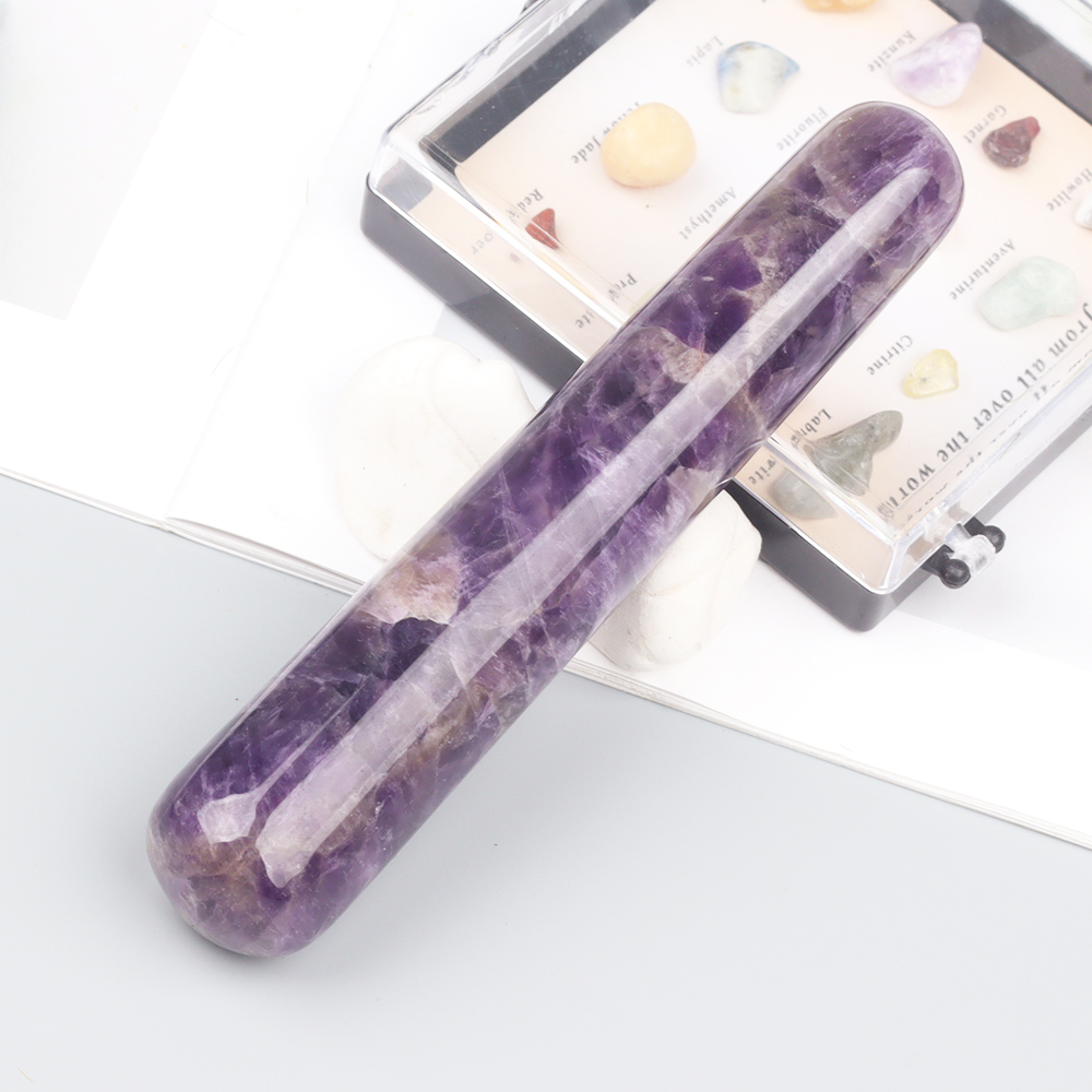 Varinha de ametista natural ja - Jade Gua Sha Tool avaliação e preço