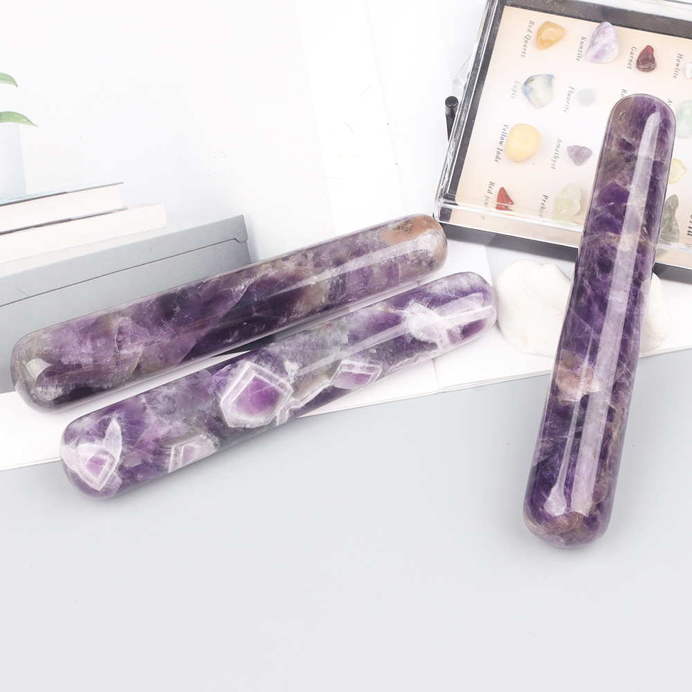 Varinha de ametista natural ja - Jade Gua Sha Tool avaliação e preço