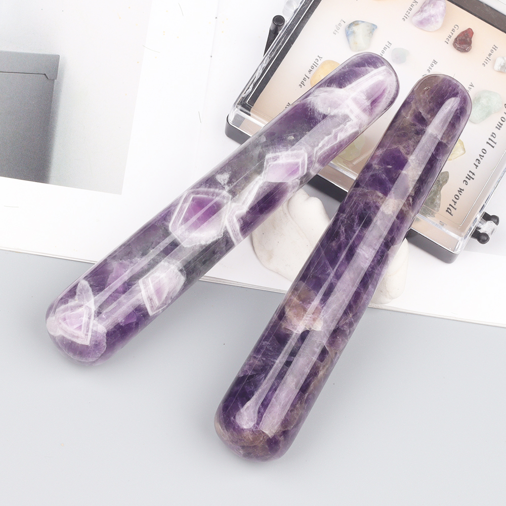 Varinha de ametista natural ja - Jade Gua Sha Tool avaliação e preço