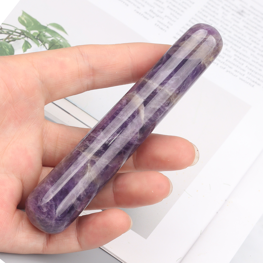 Varinha de ametista natural ja - Jade Gua Sha Tool avaliação e preço