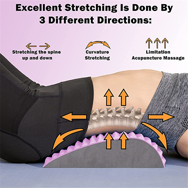 Maca massageadora de costas, e - Back Stretcher Lumbar avaliação e preço