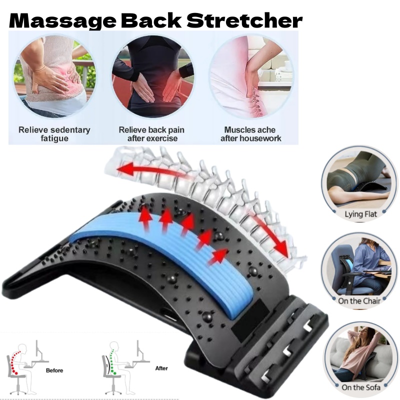 Esticador de Costas para Massa - Back Stretcher Lumbar avaliação e preço