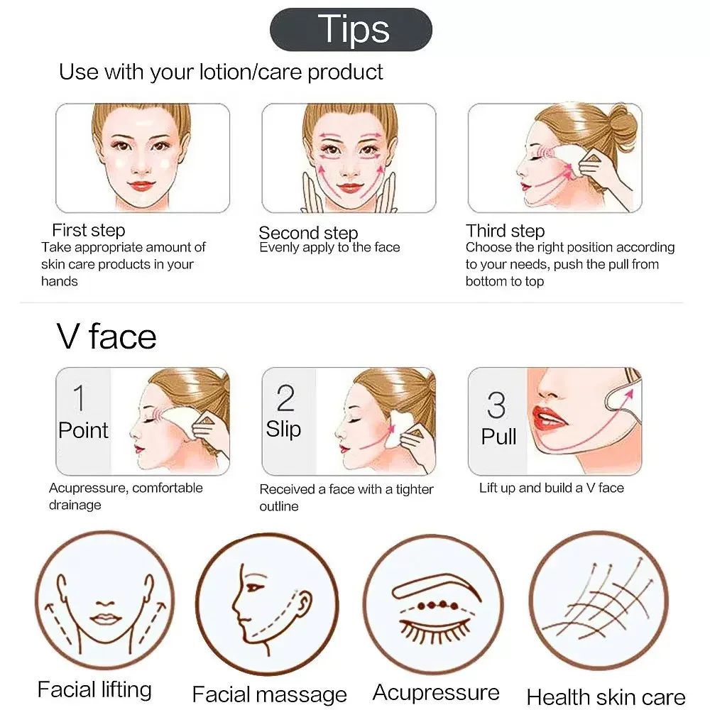 3 pçs conjunto de rolo de resi - Jade Gua Sha Tool avaliação e preço