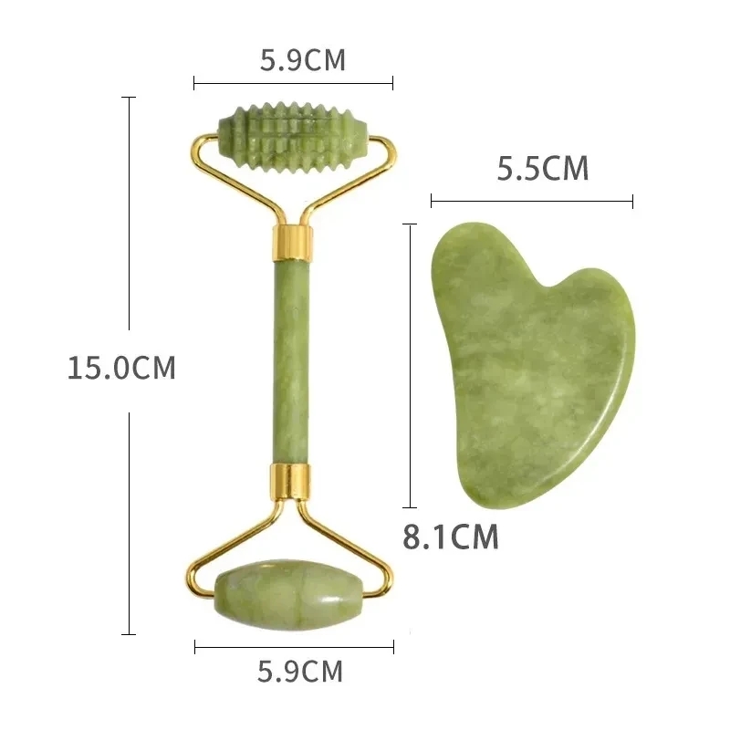 Natural xiuyan jade máscara fa - Jade Gua Sha Tool avaliação e preço