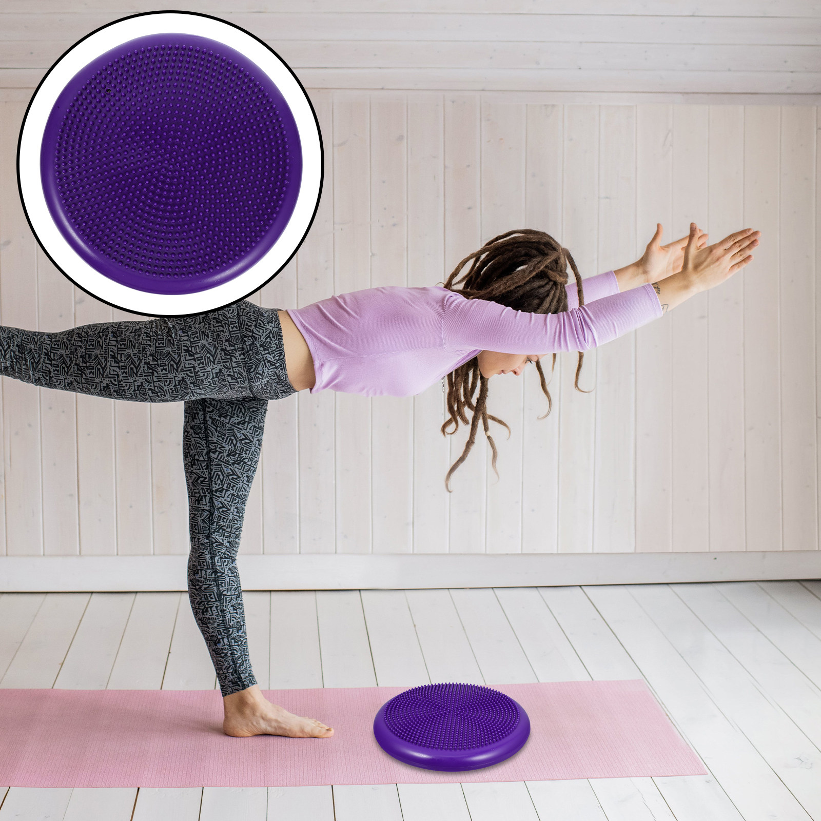 Disco de Equilíbrio Inflável E - Balance Cushion Disc avaliação e preço