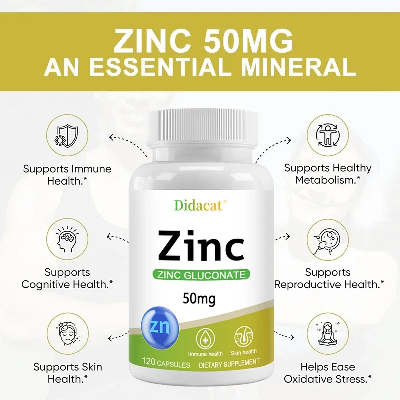 Zinco 50 mg - com gluconato de - Health Wellness Day avaliação e preço